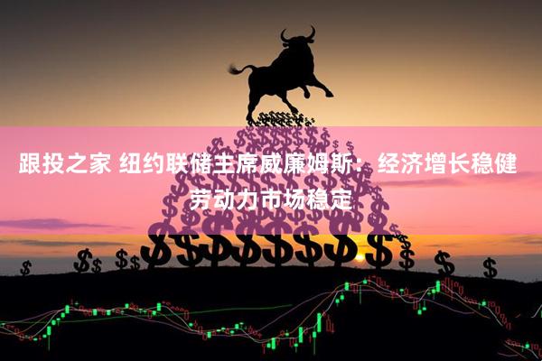 跟投之家 纽约联储主席威廉姆斯：经济增长稳健 劳动力市场稳定