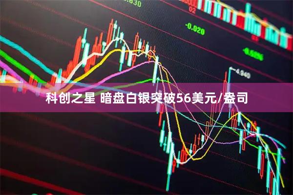 科创之星 暗盘白银突破56美元/盎司